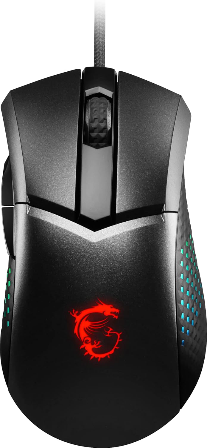 Souris sans fil Gamer MSI Clutch GM51 Lightweight RGB (Noir)