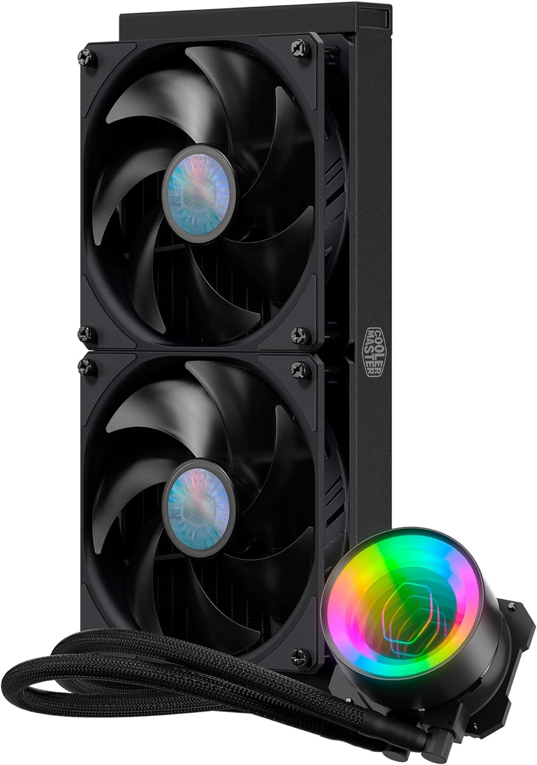 Watercooling AIO Cooler Master MasterLiquid ML Mirror RGB - 280mm (Noir)