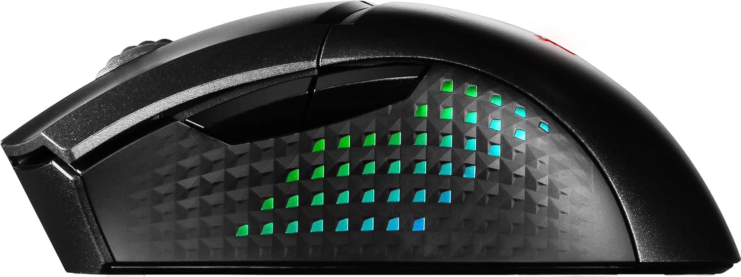 Souris sans fil Gamer MSI Clutch GM51 Lightweight RGB (Noir)