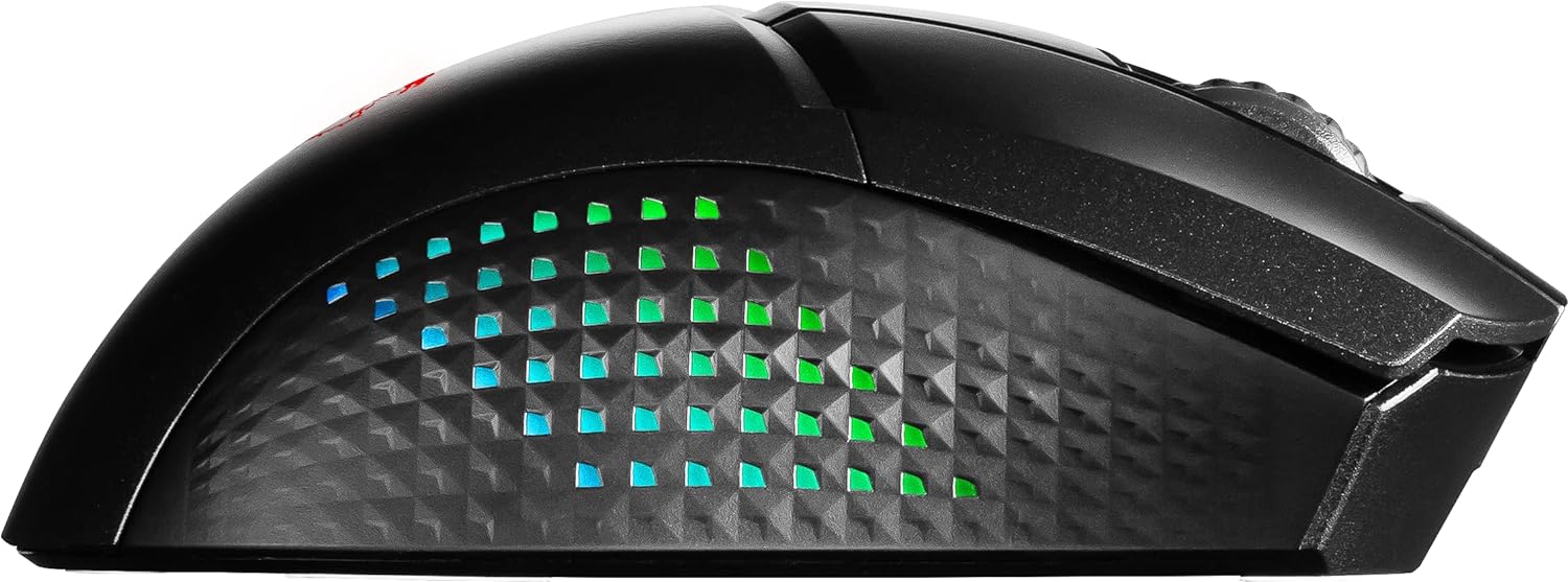 Souris sans fil Gamer MSI Clutch GM51 Lightweight RGB (Noir)