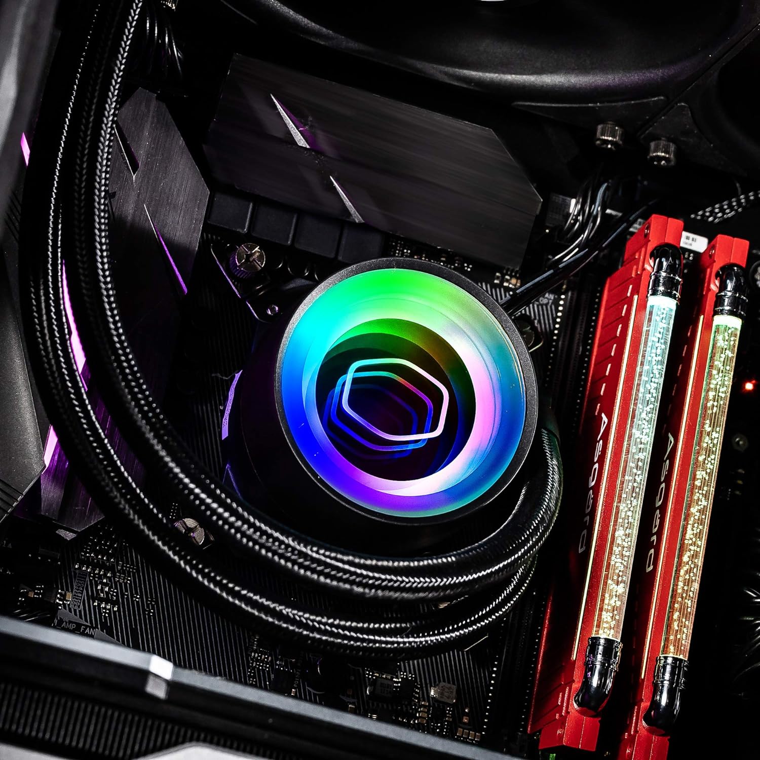 Watercooling AIO Cooler Master MasterLiquid ML Mirror RGB - 280mm (Noir)