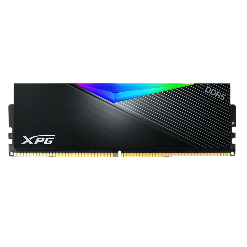 Barrette mémoire 16Go DIMM DDR5 Adata XPG Lancer RGB PC5-48000 (6000 MHz) (Noir)