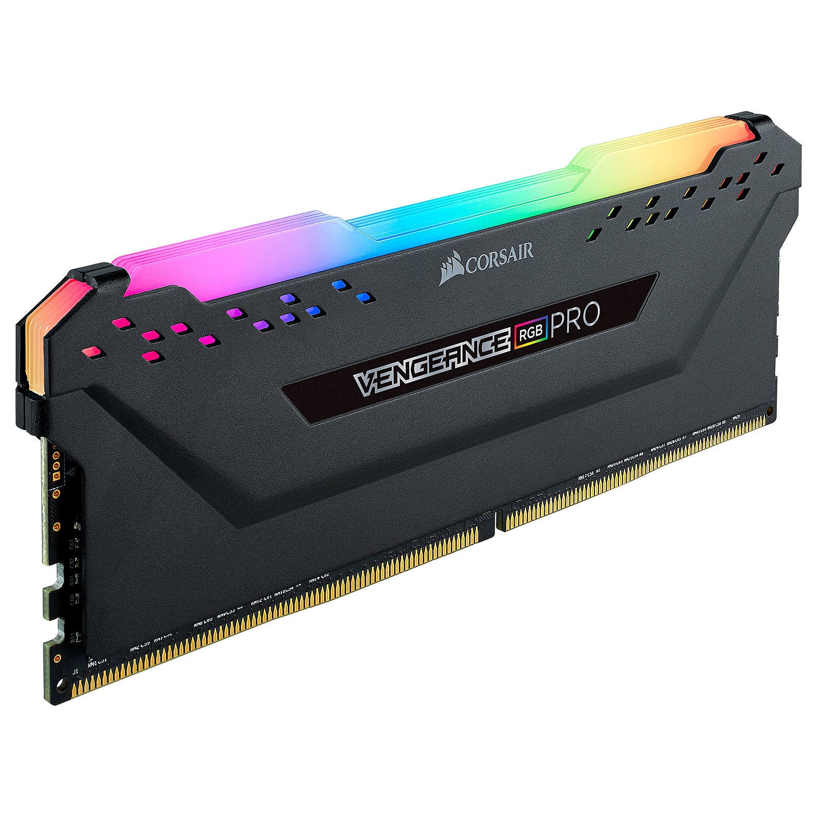 Barrette mémoire 8Go DIMM DDR4 Corsair Vengeance Pro RGB PC4-25600 (3200 Mhz) (Noir)