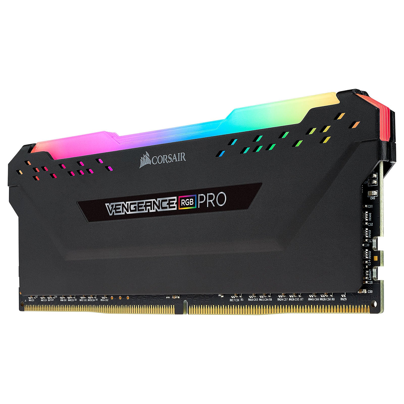 Barrette mémoire 16Go DIMM DDR4 Corsair Vengeance Pro RGB PC4-28800 (3600 Mhz) (Noir)