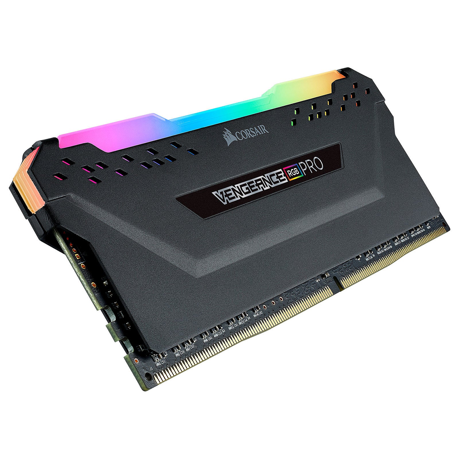 Barrette mémoire 16Go DIMM DDR4 Corsair Vengeance Pro RGB PC4-28800 (3600 Mhz) (Noir)