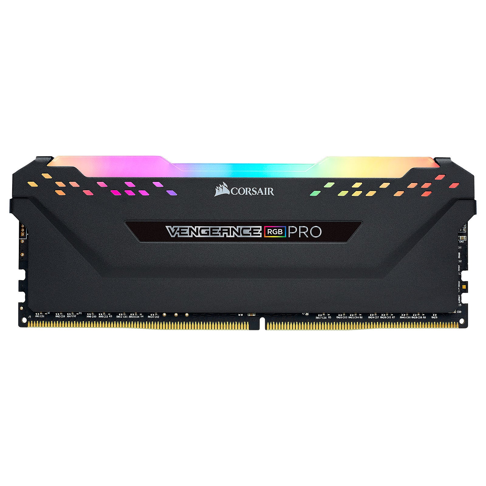 Barrette mémoire 16Go DIMM DDR4 Corsair Vengeance Pro RGB PC4-28800 (3600 Mhz) (Noir)