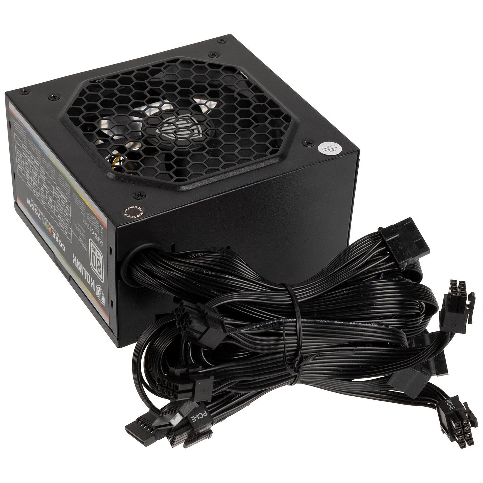 Alimentation ATX Kolink Core RGB - 500W (Noir)