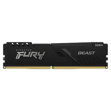 Barrette mémoire 8Go DIMM DDR4 Kingston Fury Beast (3200 Mhz) (Noir)