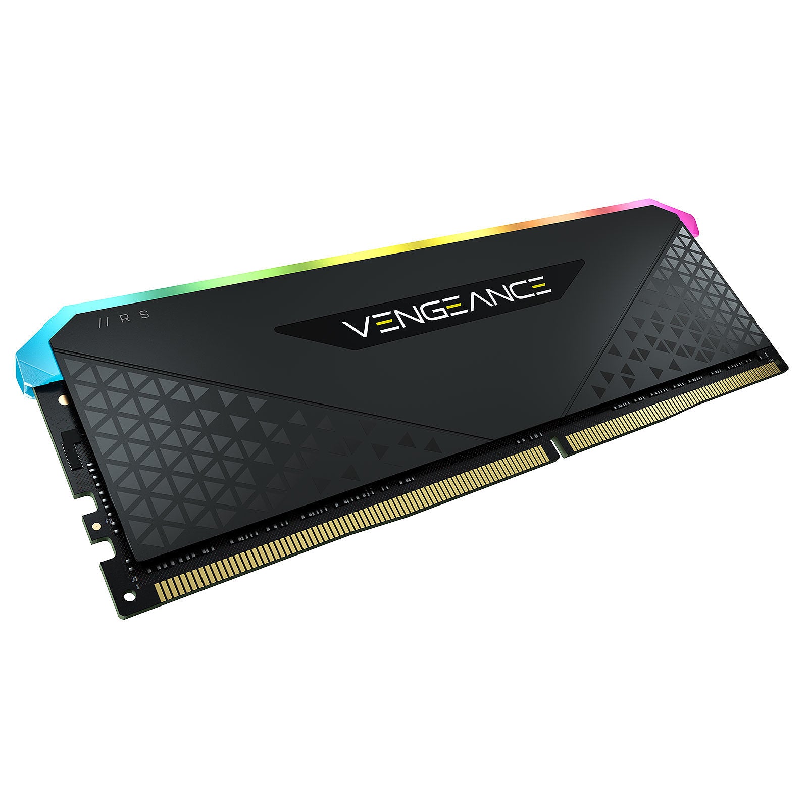 Barrette mémoire 8Go DIMM DDR4 Corsair Vengeance RS RGB PC4-25600 (3200 Mhz) (Noir)