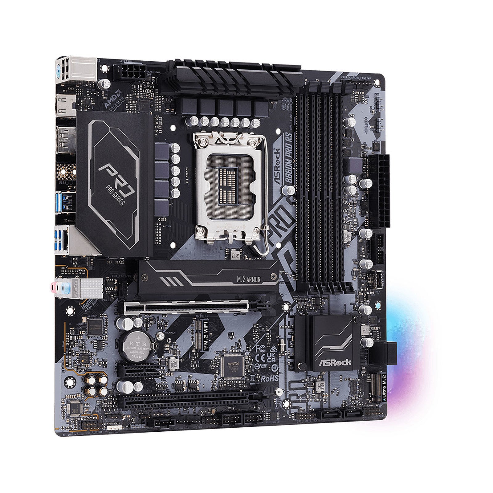 Carte Mère ASRock B660M Pro RS (Intel LGA 1700) Micro ATX