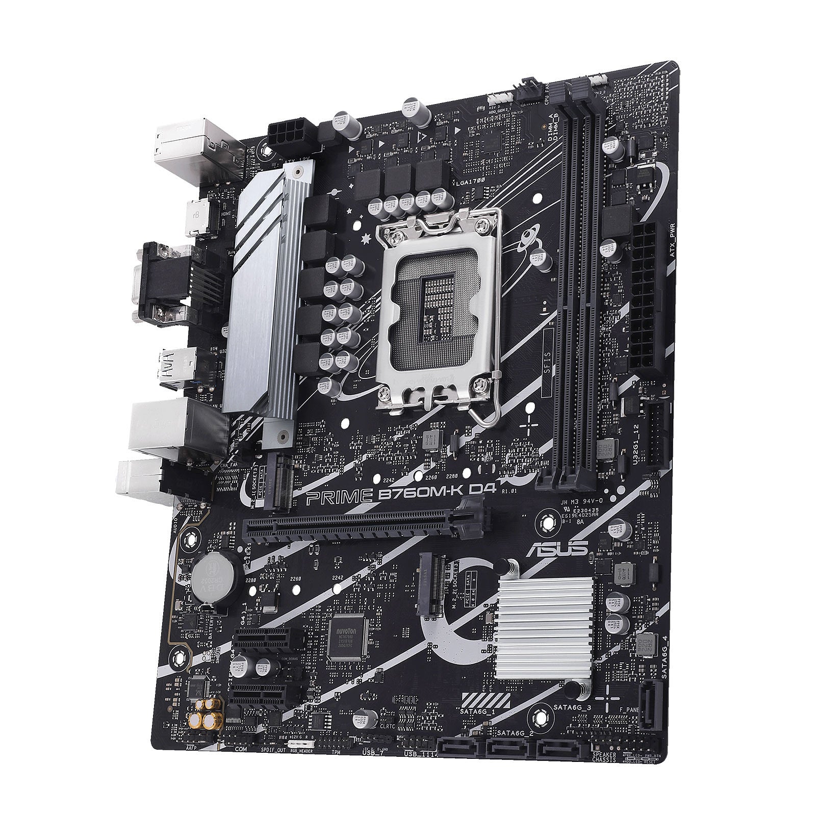 Carte Mère Asus Prime B760M-K DDR4 (Intel LGA 1700)