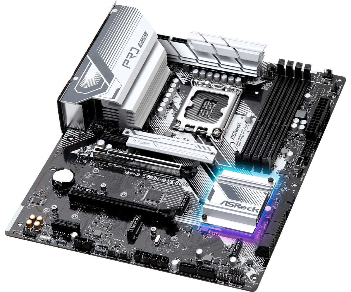 Carte Mère ASRock Z790 Pro RS DDR4 (Intel LGA 1700)