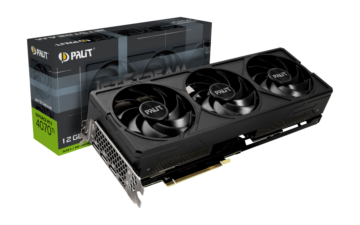 Carte Graphique Nvidia Palit GeForce RTX 4070 Ti JetStream 12Go