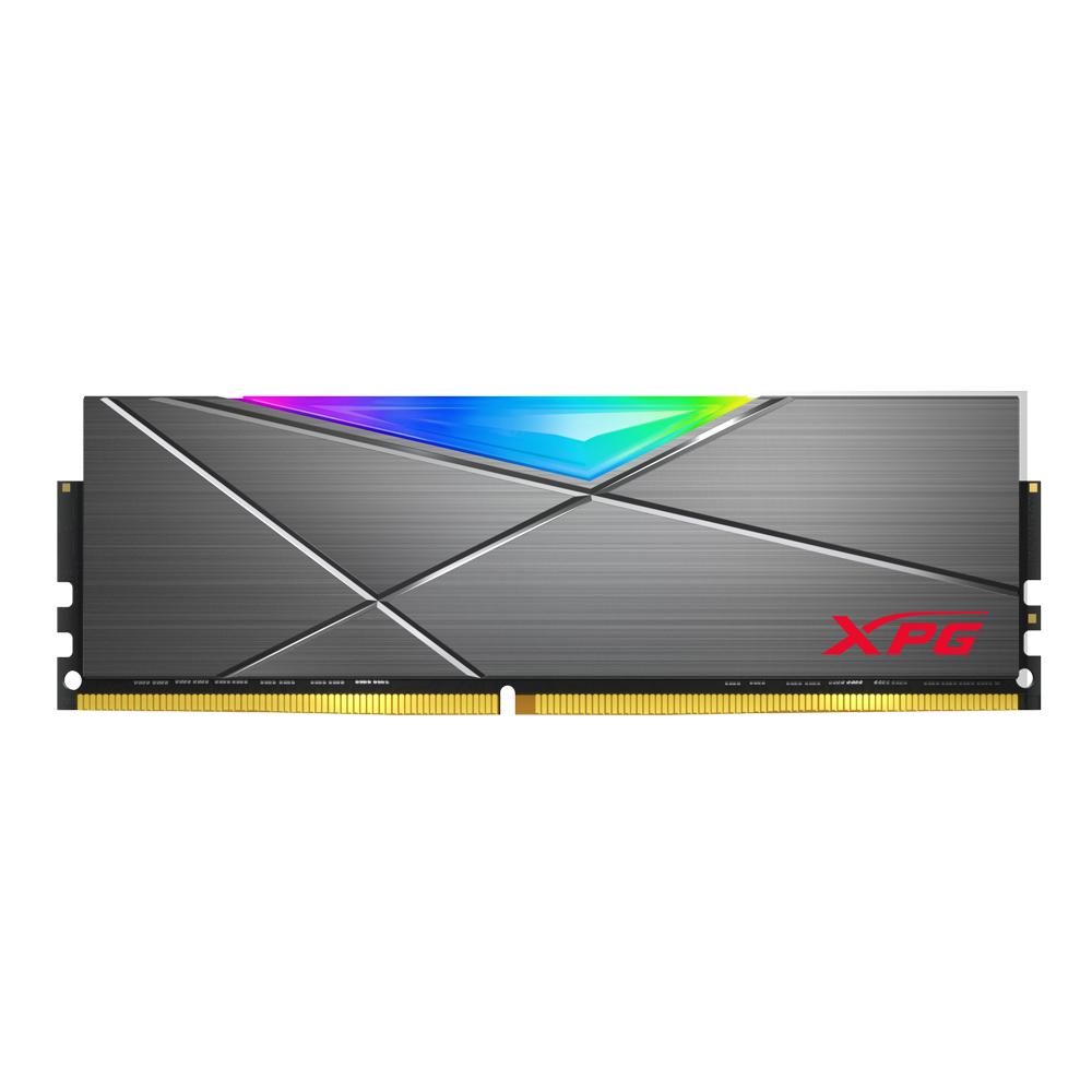 Barrette mémoire 8Go DIMM DDR4 Adata XPG SpectriX D50 RGB  (3600Mhz) (Noir)